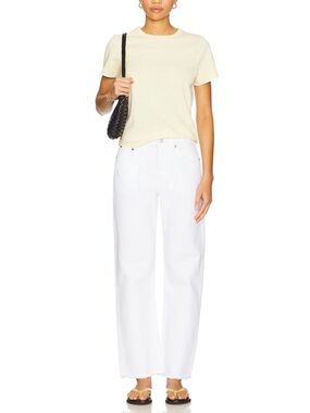 Pistola Straight Leg Jeans in White